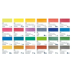 Horadam Aquarell Half Pans 24-set