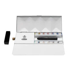 Horadam Aquarell Half Pans 12-set + watertank