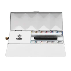 Horadam Aquarell Half Pans 12-set + watertank