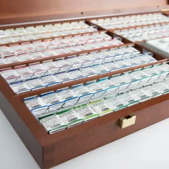 Horadam Aquarell Half Pans Wooden Box 140-set