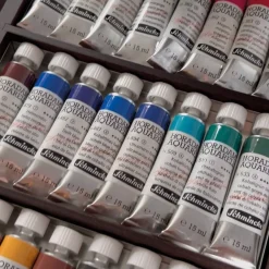 Horadam Aquarell Tub Wooden Box 24x15 ml