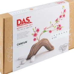 Ikebana Skapa med lufttorkande lera