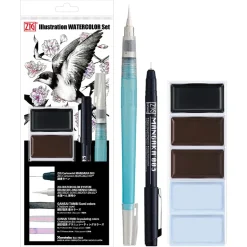 Illustration Watercolor Set
