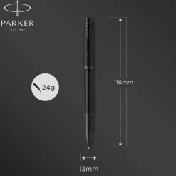 IM Achromatic Black Rollerball