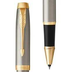IM Brushed/Gold Rollerball