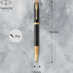 IM Premium Black/Gold Rollerball