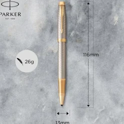 IM Premium Silver/Gold Rollerball