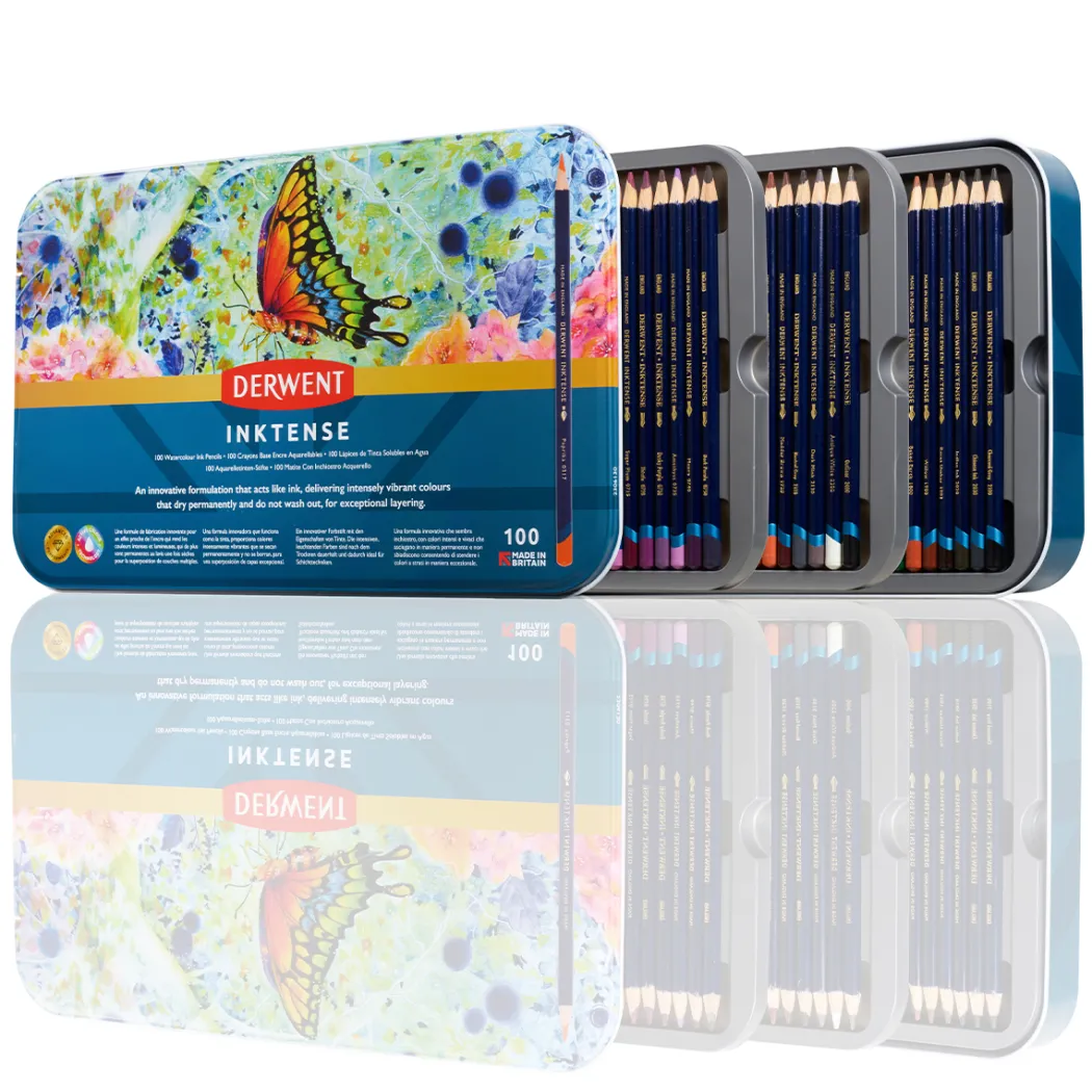 Inktense Akvarellpennor 100-set