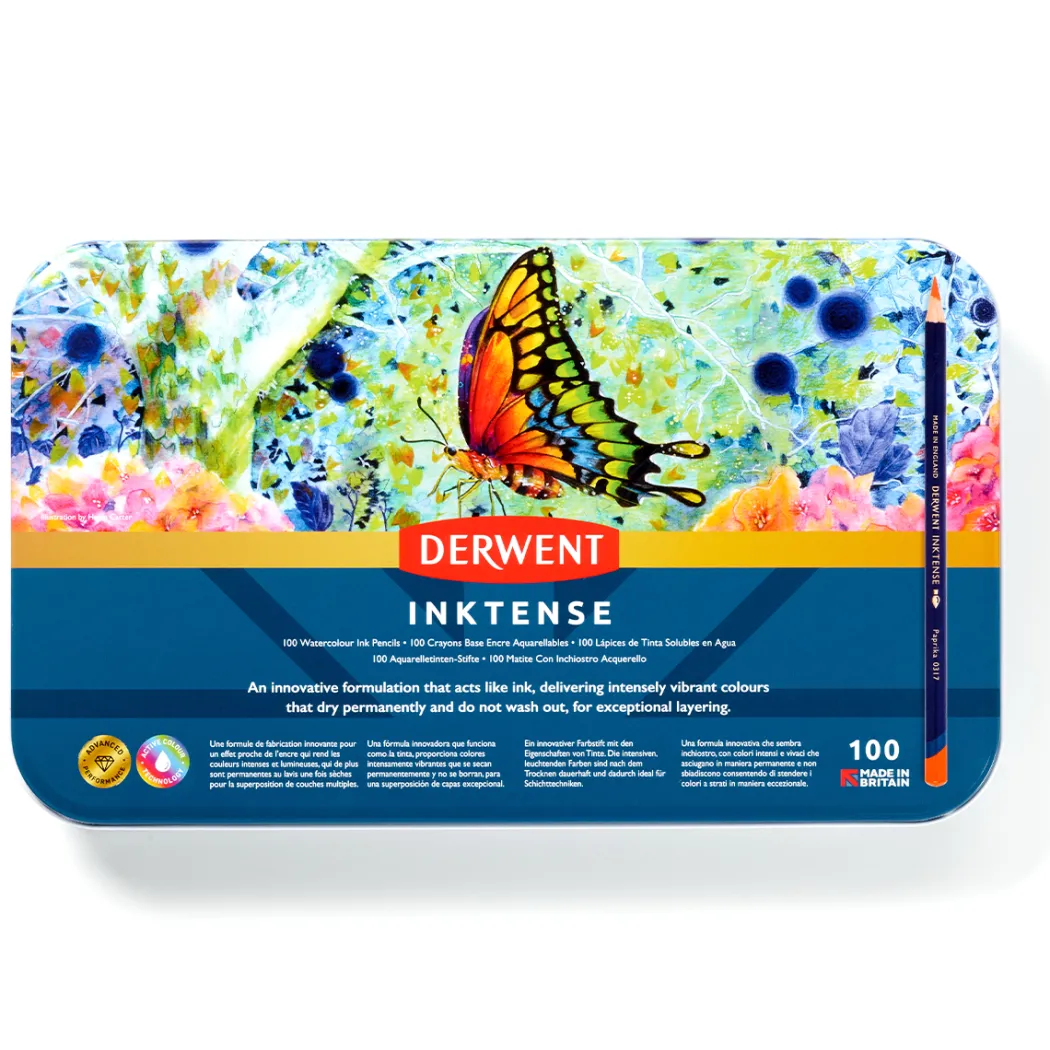 Inktense Akvarellpennor 100-set