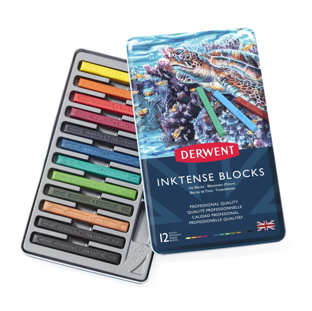 Inktense Blocks 12-set