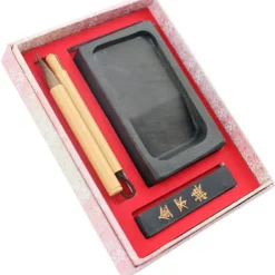 Japanese Calligraphy Set Pink
