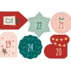 Jutepåsar till Advetskalender 24-pack