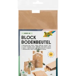 Kalaspåse papper Natur 15-pack
