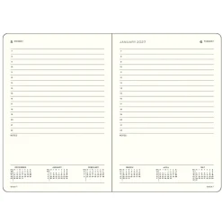 Kalender Daily Planner 2027 A6 Black
