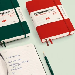 Kalender Daily Planner 2027 A5 Cherry