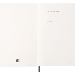 Kalender 12M Daily 2027 Hardcover Large Black