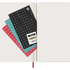 Kalender 12M Daily 2027 Softcover Large Red