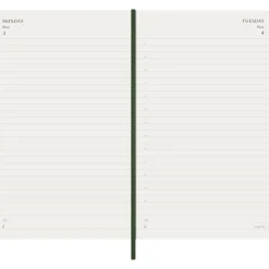Kalender 12M Daily 2027 Softcover Large Myrtle Green