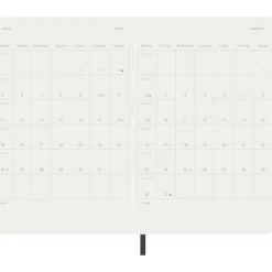 Kalender 12M Monthly 2027 Softcover Pocket Black
