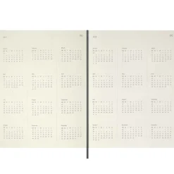 Kalender 12M Smart PRO Digital Weekly Vertical 2027 XL Black