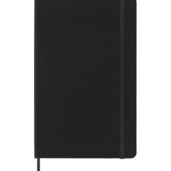 Kalender 18M Weekly Hard Cover Horisontell Large Black