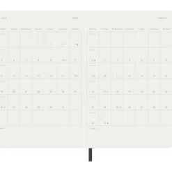 Kalender 12M Weekly Horizontal 2027 Softcover Pocket Black