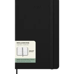 Kalender 12M Weekly Horizontal 2027 Hardcover Large Black