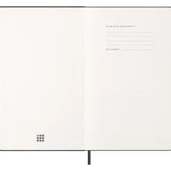 Kalender 12M Weekly Notebook 2027 Hardcover Large Black