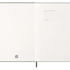 Kalender 12M Weekly Notebook 2027 Hardcover Large Myrtle Green