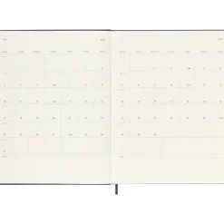 Kalender 12M Weekly Notebook 2027 Hardcover XL Sapphire Blue