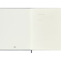 Kalender 12M Weekly Notebook 2027 Hardcover XL Sapphire Blue