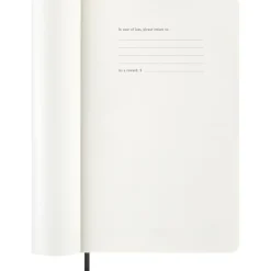 Kalender 12M Weekly Notebook 2027 Softcover Large Black