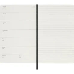 Kalender 12M Weekly Notebook 2027 Softcover Pocket Black