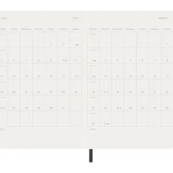 Kalender 12M Weekly Notebook 2027 Softcover Pocket Black