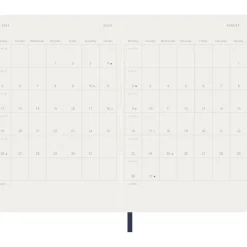 Kalender 12M Weekly Notebook 2027 Softcover Pocket Sapphire Blue