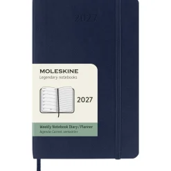 Kalender 12M Weekly Notebook 2027 Softcover Pocket Sapphire Blue