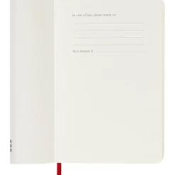 Kalender 12M Weekly Notebook 2027 Softcover Pocket Red