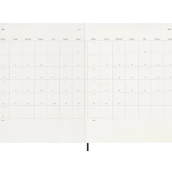 Kalender 12M Weekly Notebook 2027 Softcover XL Black