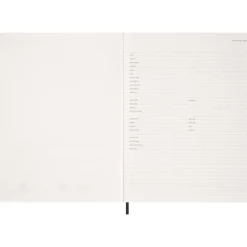 Kalender 12M Weekly Vertical 2027 Essential Softcover XXL Black