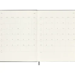 Kalender 18M WeekNote Hard Cover XL Black