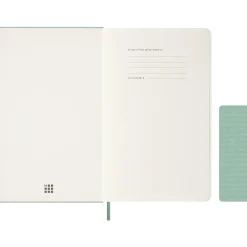 Kalender 18M WeekNote Hard Cover Large Sage Green