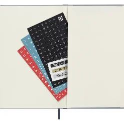 Kalender 18M WeekNote Hard Cover Large Sapphire Blue