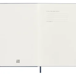 Kalender 18M WeekNote Hard Cover Large Sapphire Blue