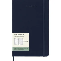 Kalender 18M WeekNote Hard Cover Large Sapphire Blue