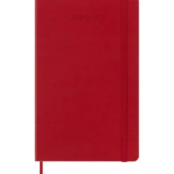 Kalender 18M WeekNote Hard Cover Large Red