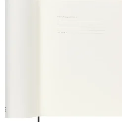 Kalender 18M WeekNote Soft Cover XL Black
