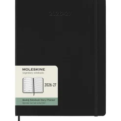 Kalender 18M WeekNote Soft Cover XL Black