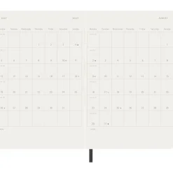 Kalender 18M WeekNote Soft Cover Pocket Black