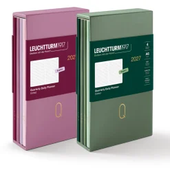 Kalender Quarterly Planner 2027 Shades of Green