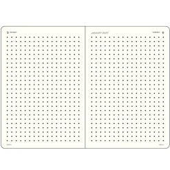 Kalender Quarterly Planner 2027 Shades of Green